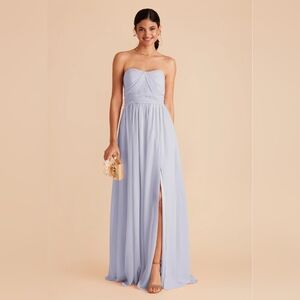 Birdy Grey Grace Chiffon Bridesmaid Dress. Periwinkle Blue. Size S